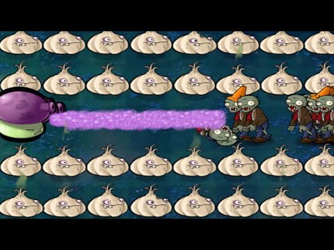 99 Fume Shrooms vs All Zombies vs Giga Gargantuars | Plants vs Zombies