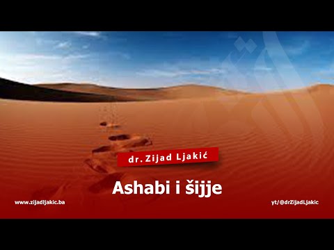 ASHABI I ŠIJJE - dr. Zijad Ljakić
