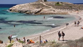 GIOV.27-8-15: ISOLA DI MINORCA NELLE BALEARI IN SPAGNA, PRIMA ESCURSIONE
