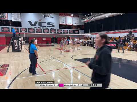 VCS vs Whittier Christian HS (Home), October 14, 2025