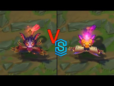 Nightbringer Yuumi VS Bewitching Yuumi