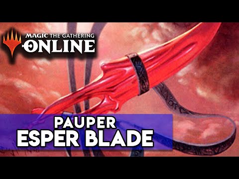 Now We're Kinda A Combo Deck! | PAUPER Esper Blade - Magic The Gathering Online
