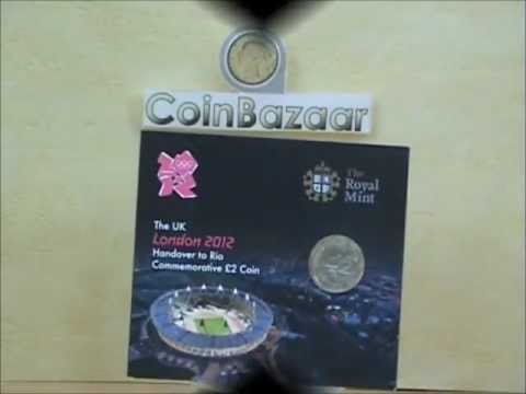 London to Rio Handover Coin London 2012 Olympics.wmv