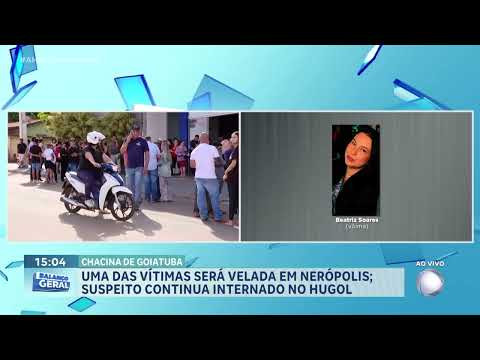 Leonardo está em Nerópolis onde Beatriz Soares será velada