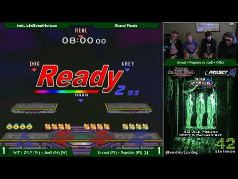 Construct 93 - WIT  ORLY + Jon$ vs Unreal + Popsicle - Melee Doubles GF