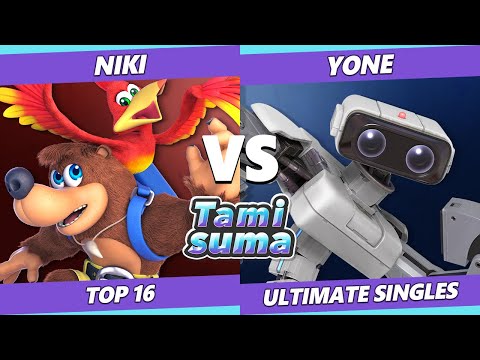 TAMISUMA 223 Top 16 - Niki (Banjo) Vs. Yone (ROB) SSBU Smash Ultimate