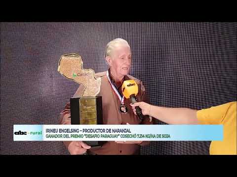 Campeón del "Desafío Paraguay" produjo 7.214 kg por hectárea de soja