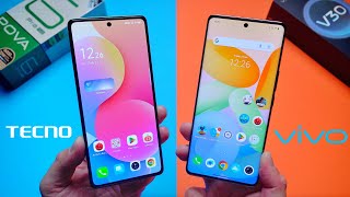 Tecno Pova 6 Pro VS Vivo v30 Camera Comparison &amp; Review