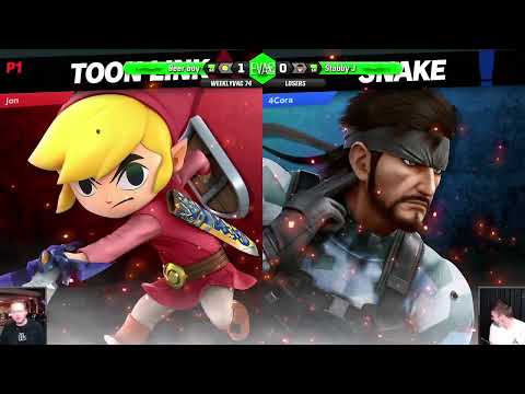 WeeklyVac 74 - SSBU - StabbyJ (Snake) vs Googlemaps (Toon Link)
