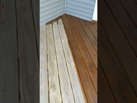 Best Stain for Decks. SSE Pecan
