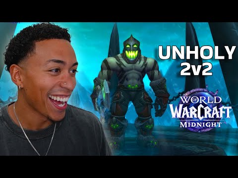 Unholy Death Knight 2v2 PvP Feels INSANE | WoW Midnight Pre-Patch Arenas