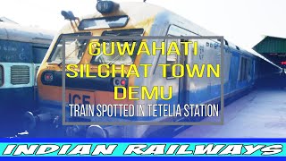 preview picture of video 'DEMU Train skipping Tetelia Station (Guwahati-Silghat Town)'