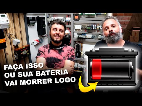 Como recarregar CORRETAMENTE Bateria Chumbo Ácido (Aula 1)