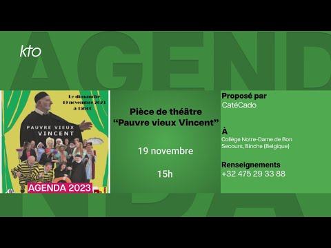 Agenda du 6 novembre 2023