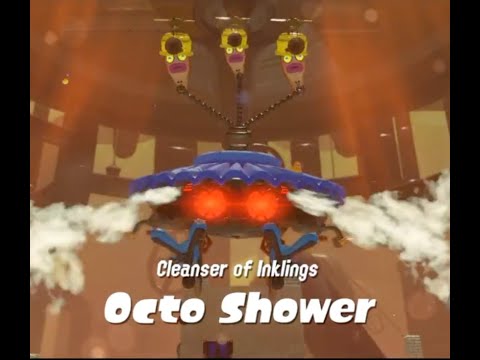 Splatoon 2 Octo Shower Boss Battle