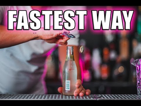 Part of a video titled Fastest Way To Open Bottles - YouTube