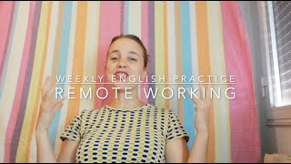 WEP Remote Working 081020