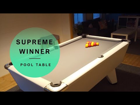 Supreme Winner Slate Pool Table - Everything you need to know - league & world championship tables