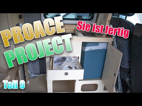PROJECT PROACE | Campervan Projekt Teil 9 Die Küche - Fertig, diesmal wirklich  🚐🥗  🏗🏔