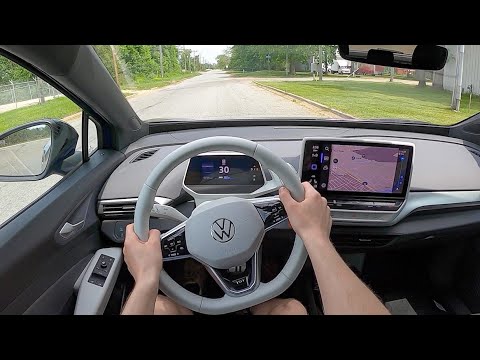 2021 VW ID.4 1st Edition - POV Test Drive (Binaural Audio)