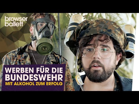 Werben für die Bundeswehr - Mit Bier zum Erfolg