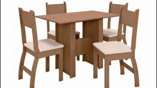 MONTAGEM DA MESA 4 CADEIRAS MILANO POLIMAN MÓVEIS
