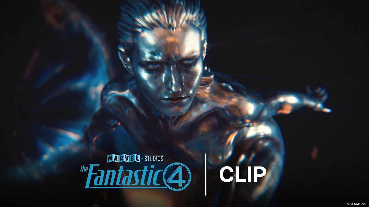 Silver Surfer Spaceship Chase Sequence | The Fantastic Four: First Steps | Official Clip