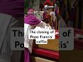 Pope Francis Funeral Closing Of Pope Francis Coffin