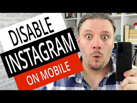 How To Disable Instagram Account on Mobile - Android...