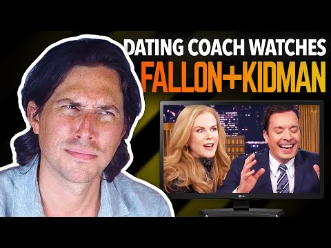Dating Coach Reacts to JIMMY FALLON and NICOLE KIDMAN