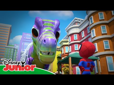 Gob-zilla Dinazor Günü 🦖 | Marvel Spidey ve İnanılmaz Arkadaşları | @DisneyPlusTR