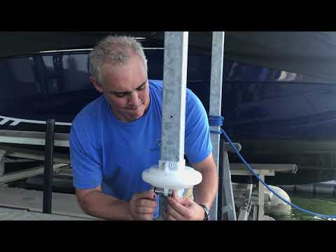WhamGuard Installation | Boat Dock Rollers | Rotating Boat Dock Bumpers