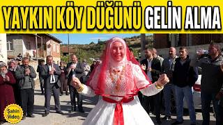Kütahya Simav Yaykın köy düğünü gelin aldık kaya ışıktan