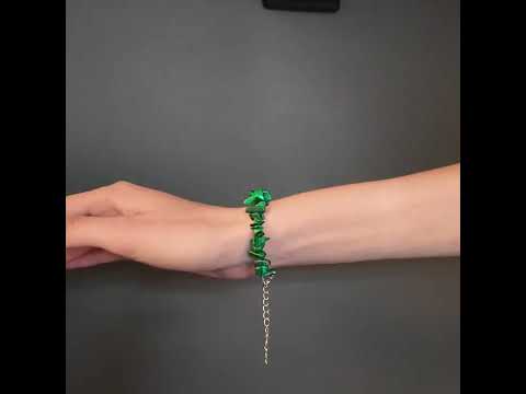 Миниатюра изображения товара Браслет Wolves Малахит 3014