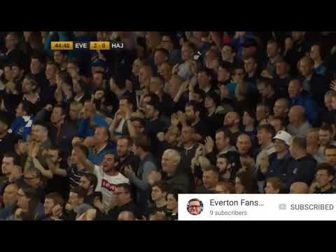 Everton vs Hajduk Split 2:0 Gana Goal(18/8/2017)