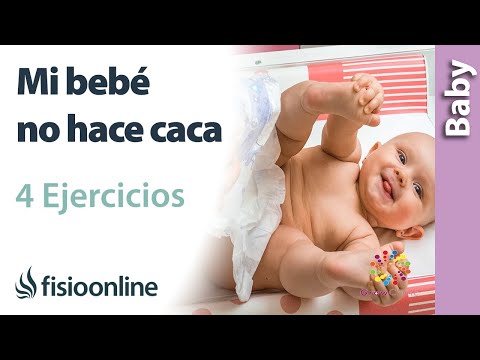 Mi BEBÉ NO HACE CACA: 4 ejercicios para ayudarlo.