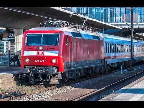 Führerstandsfahrt BR 120 Mainz - Bingen