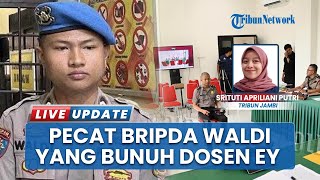 Bripda Waldi Pembunuh Dosen di Bungoz Jambi Resmi Dipecat, Diberhentikan Tak Hormat