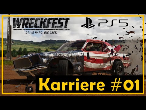 Wreckfest PS5 | Karriere #01 | 🚗 Lasst die Auto Crash Spiele beginnen 😆 😎 😜