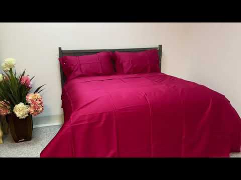 Огляд на "Двоспальне євро постільна білизна з єгипетської бавовни ТМ Kesar Polo"