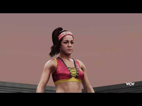 WWE 2K18 Bayley vs Dana Brooke-WCW Womens Championship