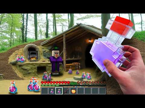 Minecraft in Real Life MOVIE - WITCH HOUSE in Minecraft Real Life POV FILM 創世神第一人稱真人版