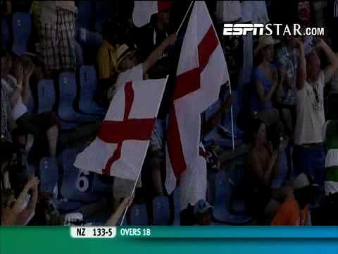 ICC World Twenty20 2010 - New Zealand Vs England Highlights
