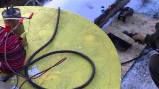 Homemade Arc Welder from Motor 120v AC/DC