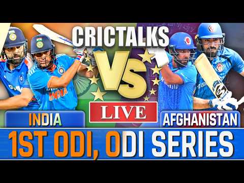 🔴 LIVE: IND Vs AFG, 1st ODI, ODI Series Live Cricket Score Commentary, 2nd Inn Live Match Today