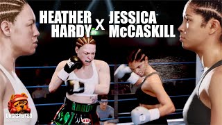 ボクシングゲーム UNDISPUTED ヘザー・ハーディ vs ジェシカ・マッキャスキル