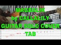Magbalik by Callalily guitar solo cover TAB