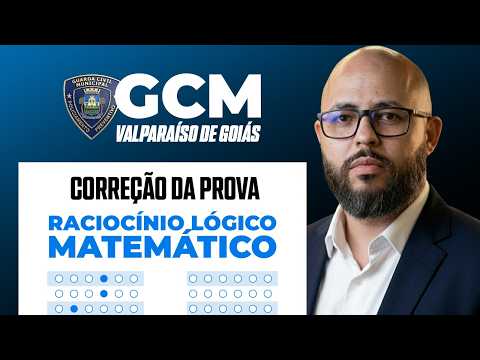 🚨 CORREÇÃO EXTRAOFICIAL DA PROVA DE GUARDA MUNICIPAL DE VALPARAÍSO (INSTITUTO VERBENA)
