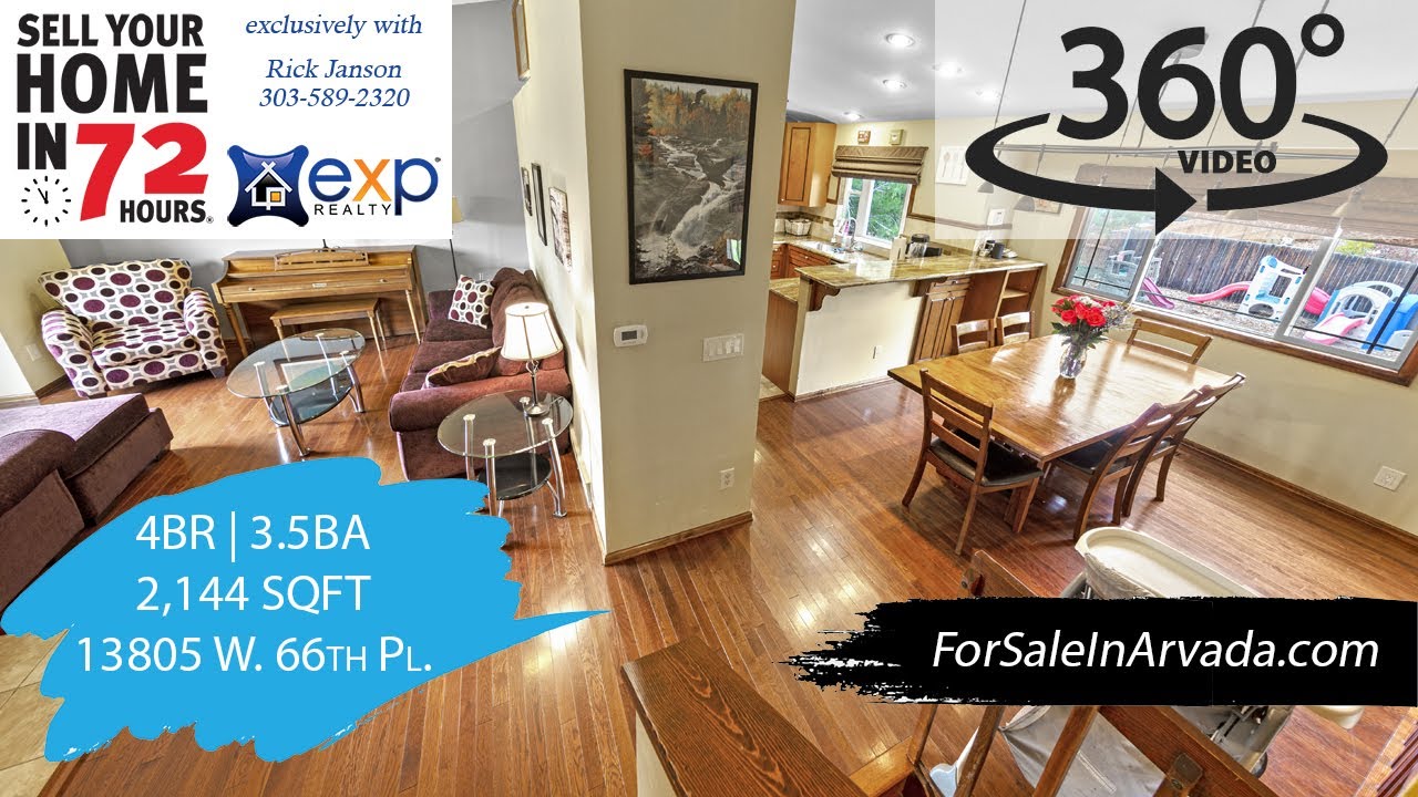 Still from a 360-degree virtual video of a Denver-area luxury interior