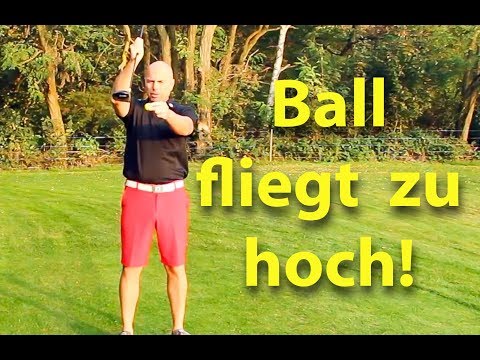 Ball fliegt zu hoch mit dem Driver